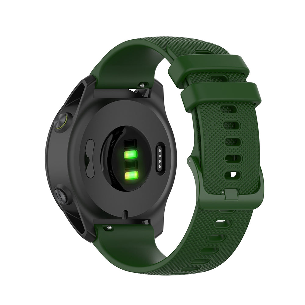 Pas Techsuit W006 za Samsung Galaxy Watch / Huawei Watch Series, 20mm, Zelena