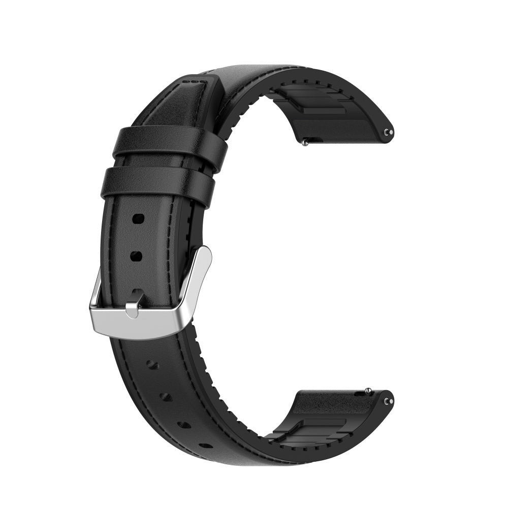 Pas Techsuit W007 za Samsung Galaxy Watch / Huawei Watch Series, 22mm, Črna