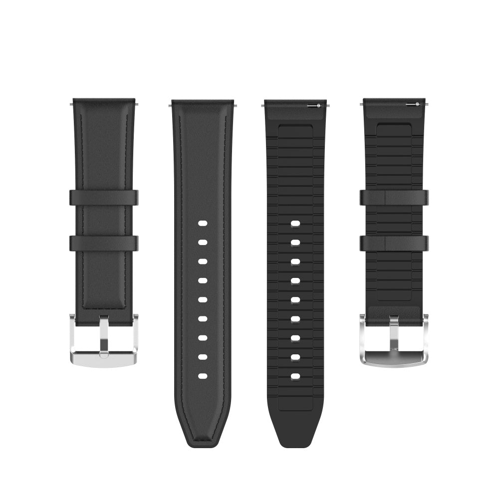 Pas Techsuit W007 za Samsung Galaxy Watch / Huawei Watch Series, 22mm, Črna