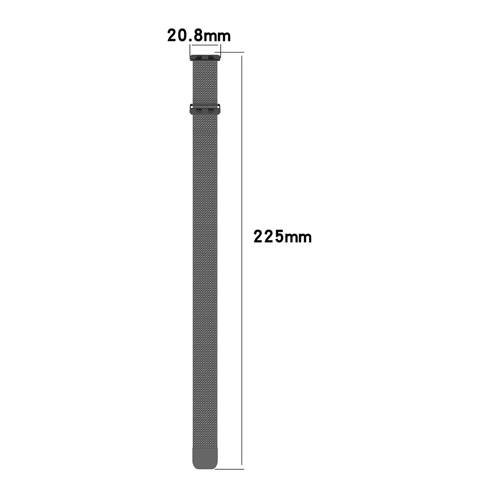 Pas Techsuit W009 za Huawei Band 11 / 11 Pro, Srebrn