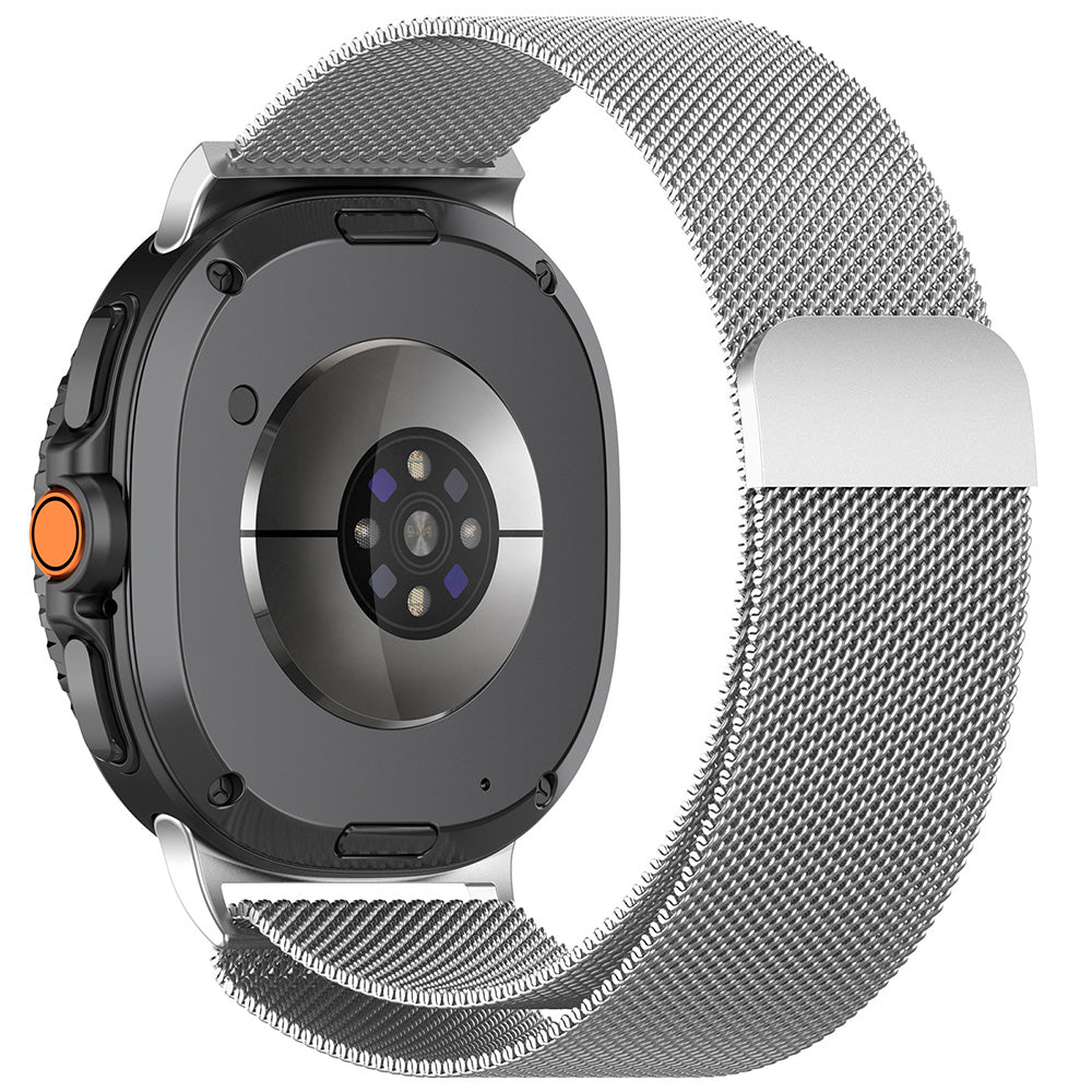 Pas Techsuit W009 za Samsung Galaxy Watch8 / Watch8 Classic Series, Srebrna