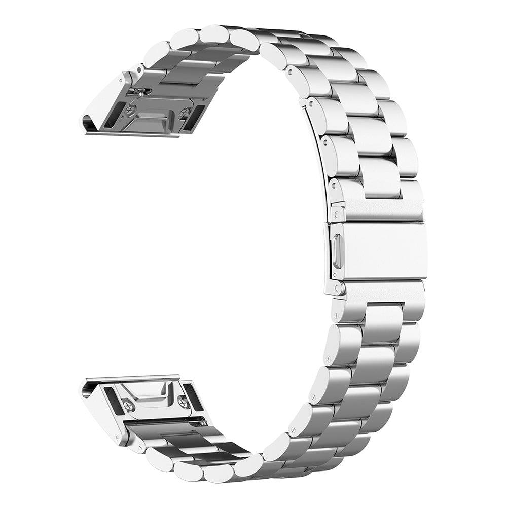 Pas Techsuit W010 za Garmin Watch Fenix / Forerunner Series, 22mm, Srebrn