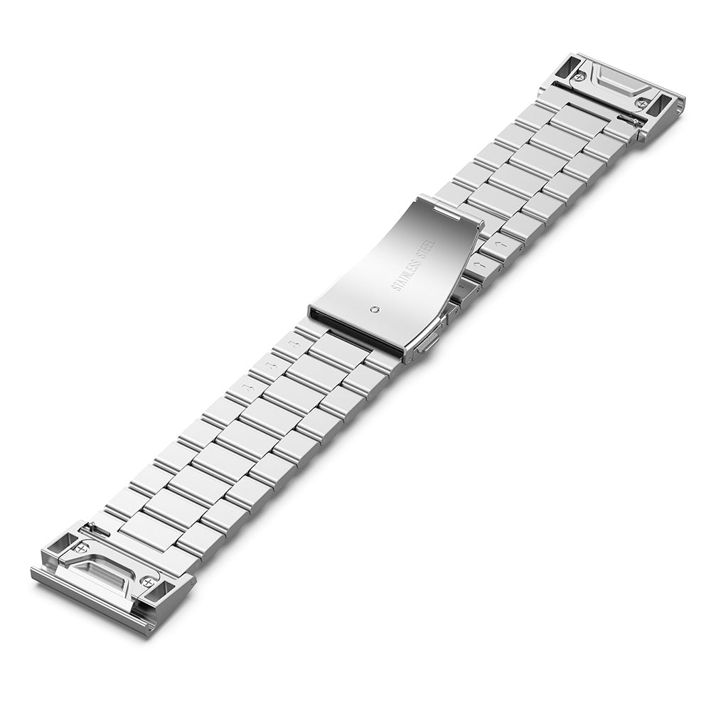 Pas Techsuit W010 za Garmin Watch Fenix / Forerunner Series, 22mm, Srebrn