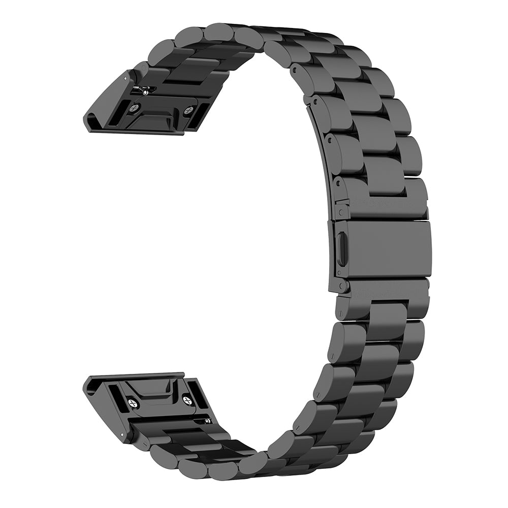 Pas Techsuit W010 za Garmin Watch Fenix Series, 26mm, Črna