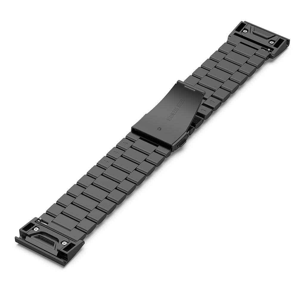 Pas Techsuit W010 za Garmin Watch Fenix Series, 26mm, Črna