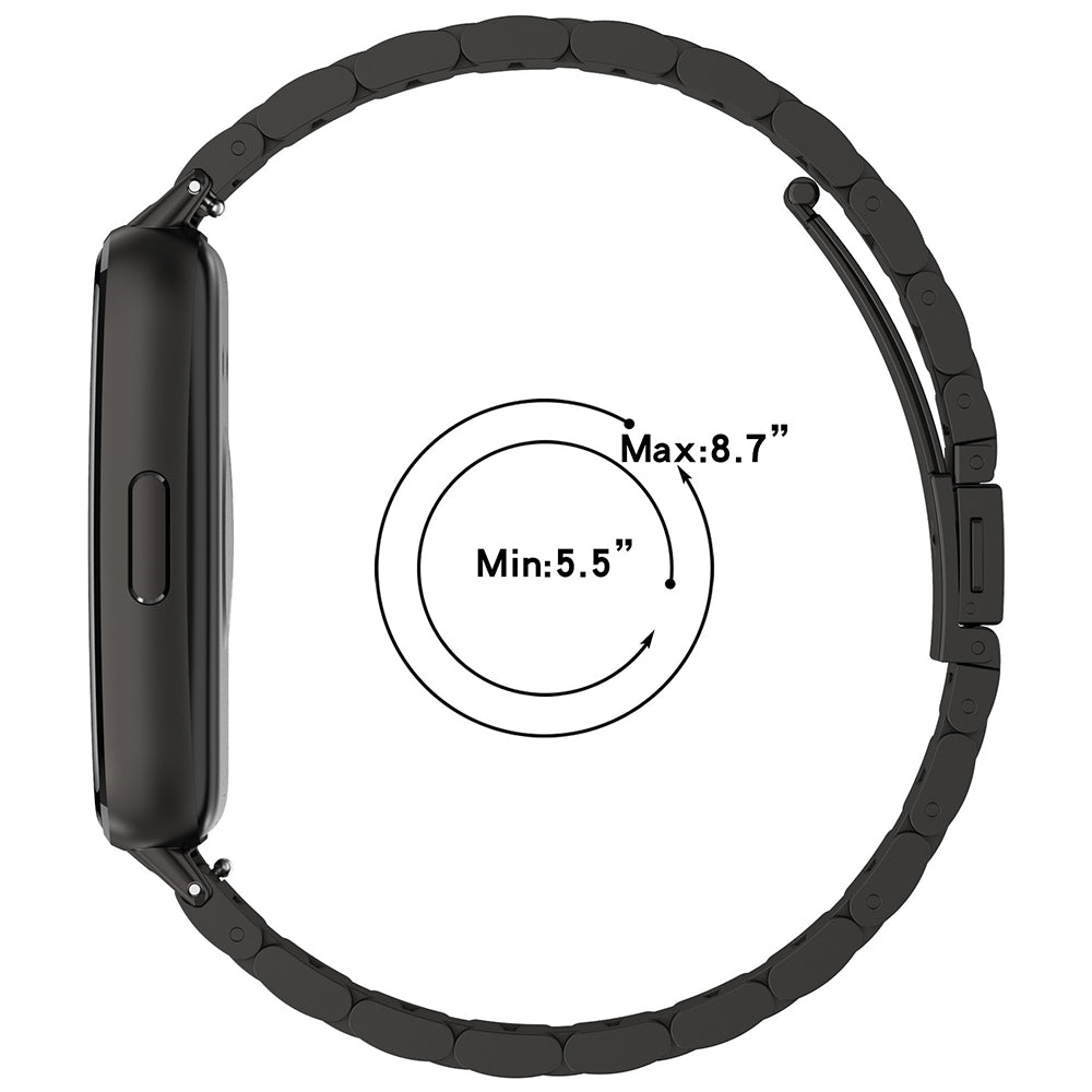 Pas Techsuit W010 za Huawei Band 11 / 11 Pro, Srebrn