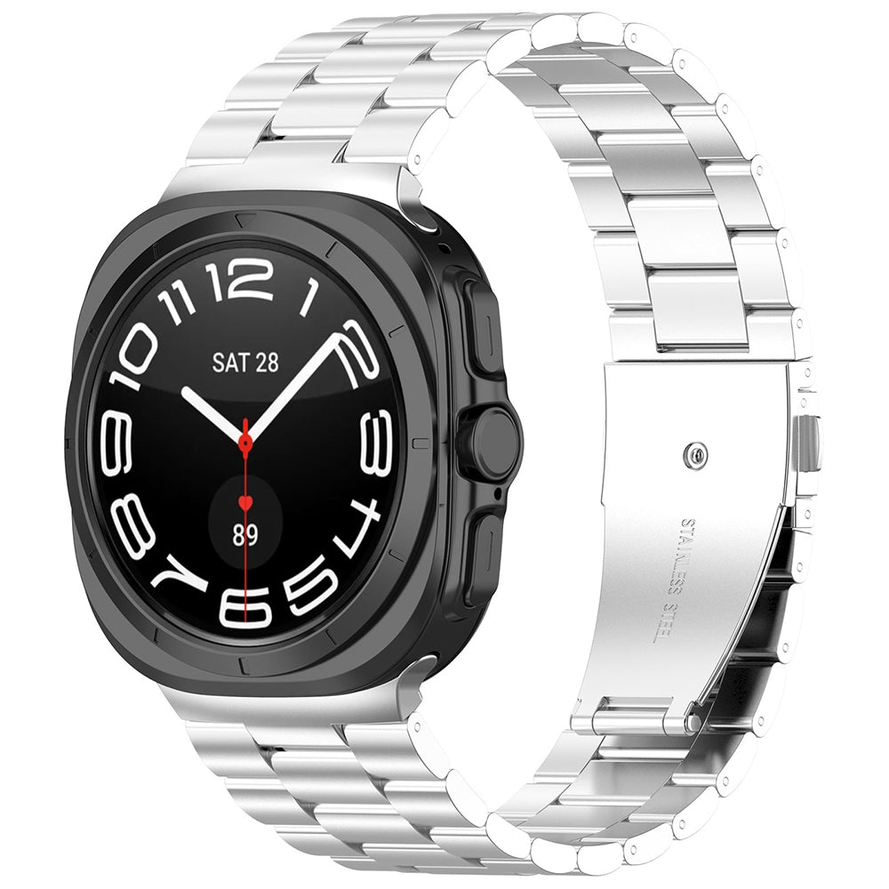 Pas Techsuit W010 za Samsung Galaxy Watch Ultra, Srebrn
