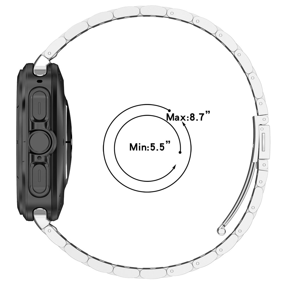 Pas Techsuit W010 za Samsung Galaxy Watch Ultra, Srebrn