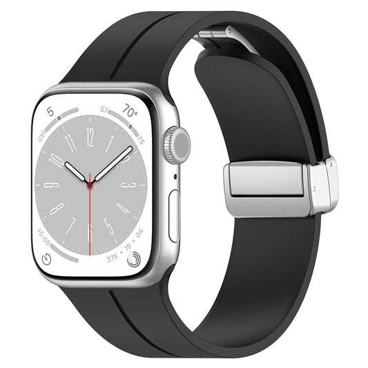 Pas Techsuit W011 za Apple Watch 42mm / 41mm / 40mm / 38mm serije, črna