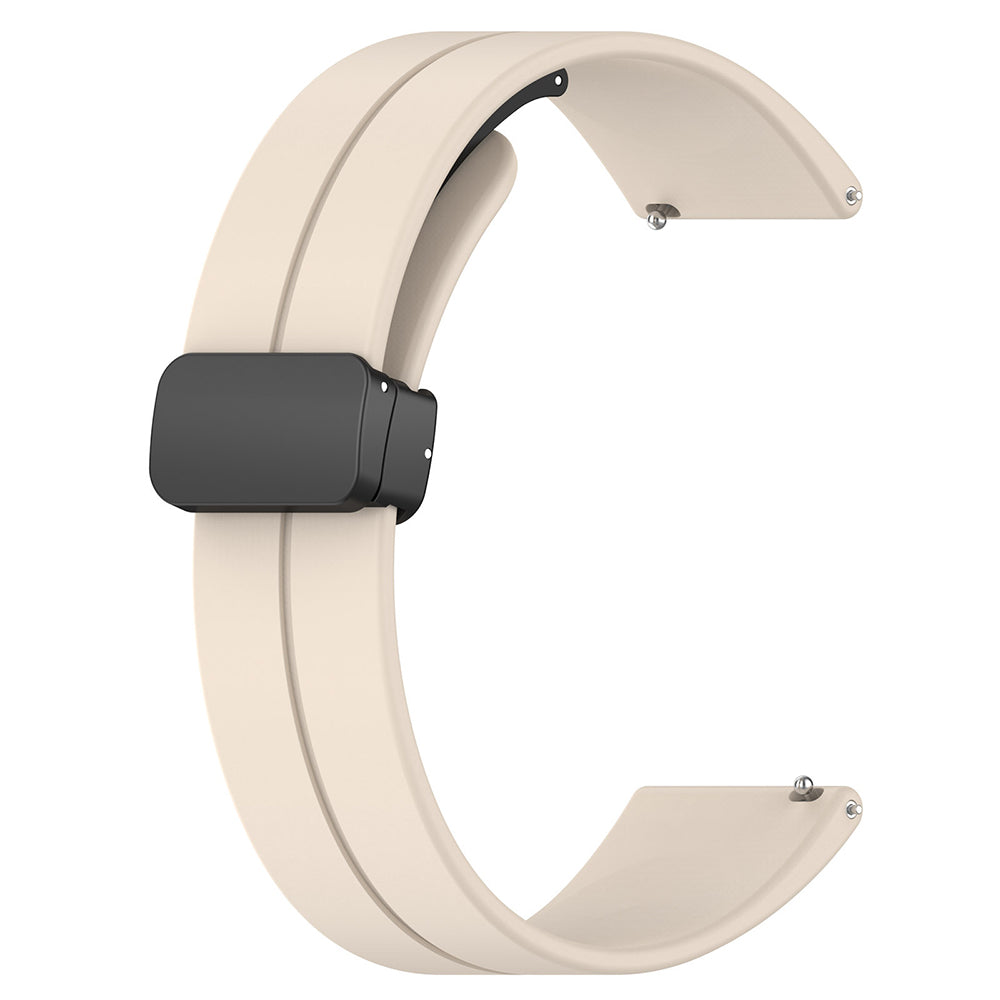 Pas Techsuit W011 za Huawei Watch / Garmin Watch Series, 18mm, Bež
