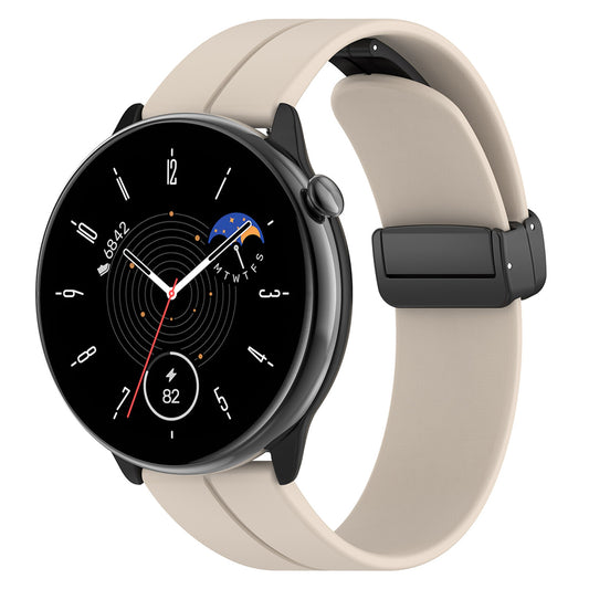 Pas Techsuit W011 za Huawei Watch / Garmin Watch Series, 18mm, Bež