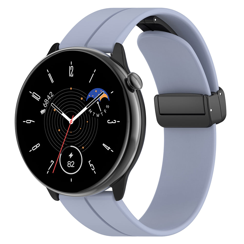 Pas Techsuit W011 za Huawei Watch / Garmin Watch Series, 18mm, Modra