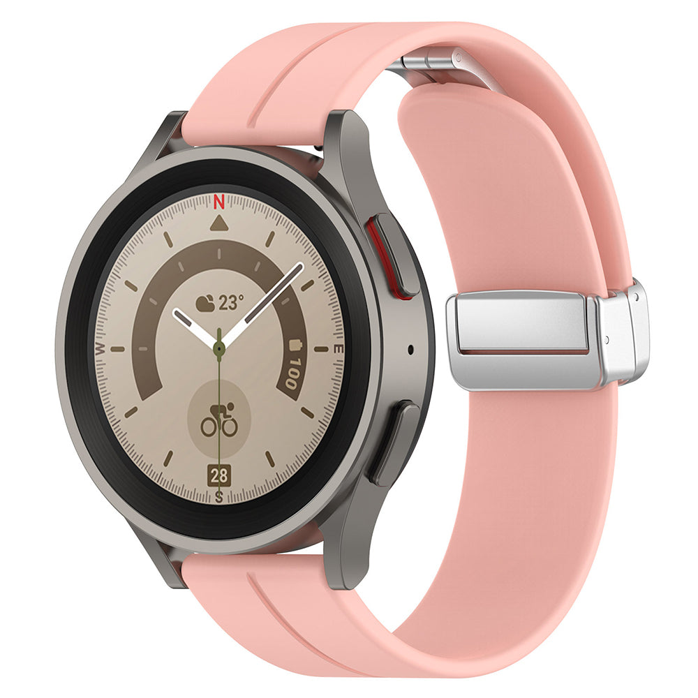 Pas Techsuit W011 za Huawei Watch / Xiaomi Watch Series, 22mm, Roza