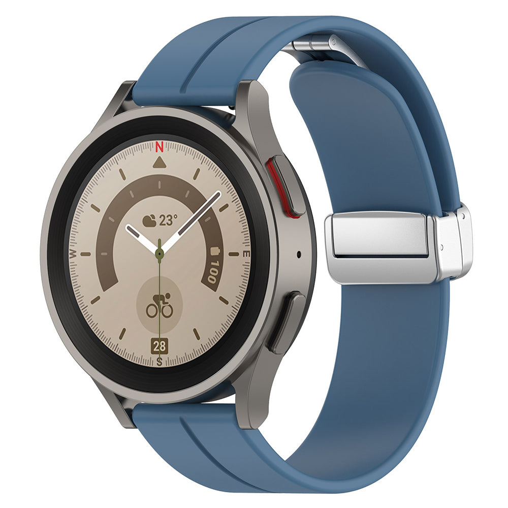 Pas Techsuit W011 za Samsung Galaxy Watch / Huawei Watch Series, 20mm, Modra