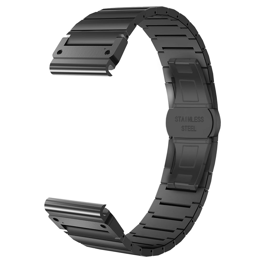 Pas Techsuit W012 za Garmin Instinct / Approach / Fenix Watch Series, 20mm, Črna