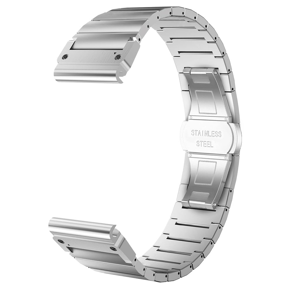 Pas Techsuit W012 za Garmin Watch Fenix / Forerunner Series, 22mm, Srebrn.