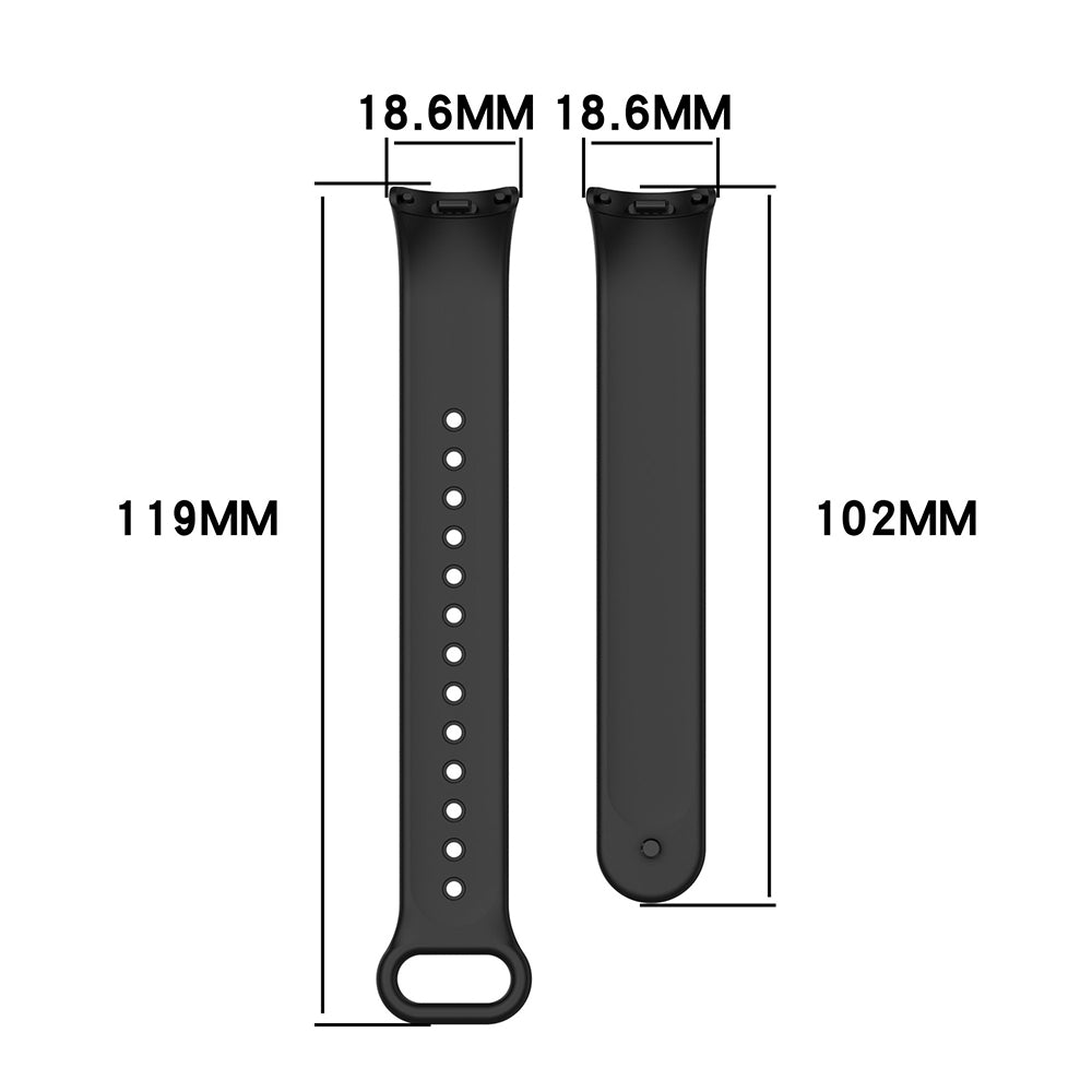 Techsuit W014 Strap for Xiaomi Smart Band 10 / 9 / 8, Blue