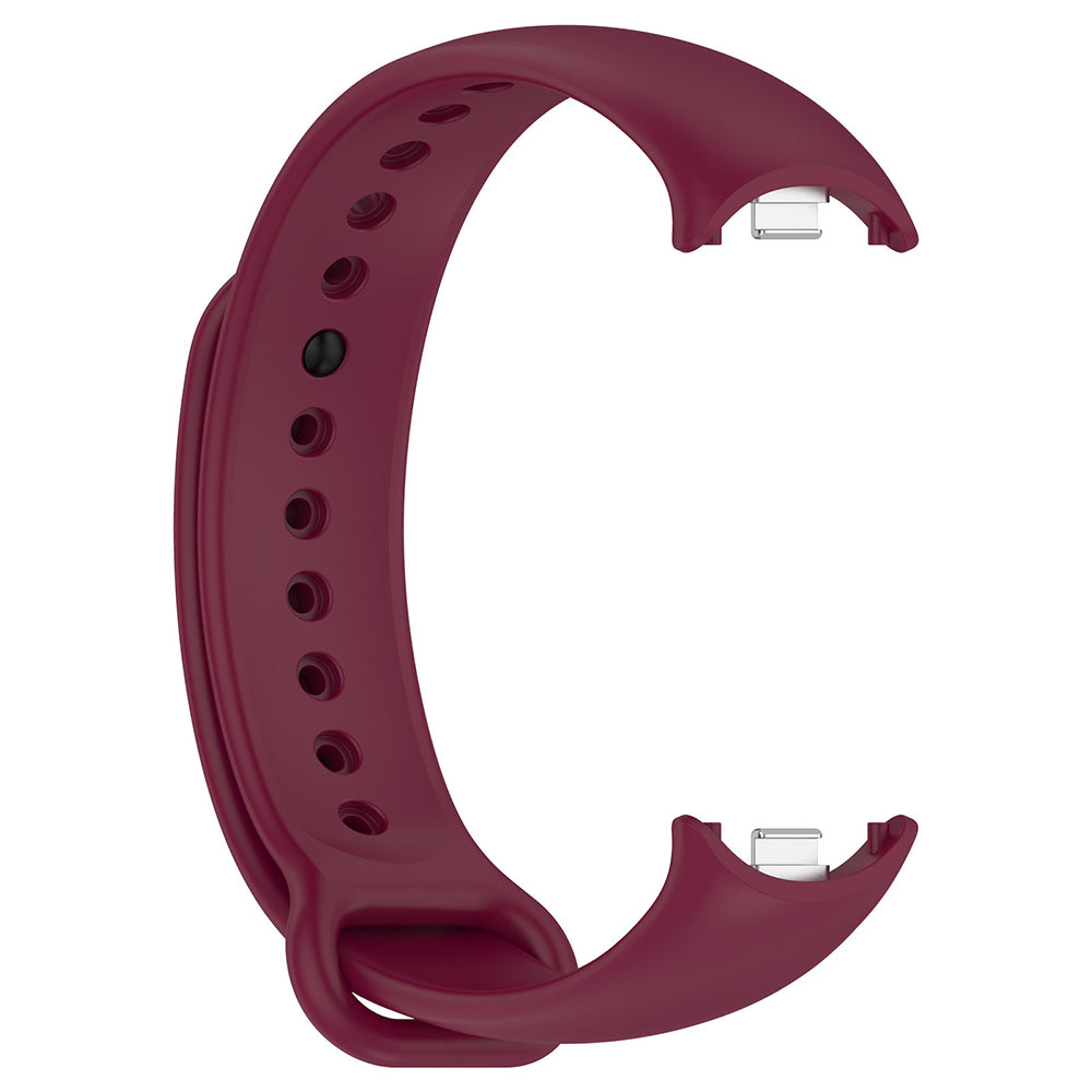 Pas Techsuit W014 za Xiaomi Smart Band 10 / 9 / 8, Temno rdeča