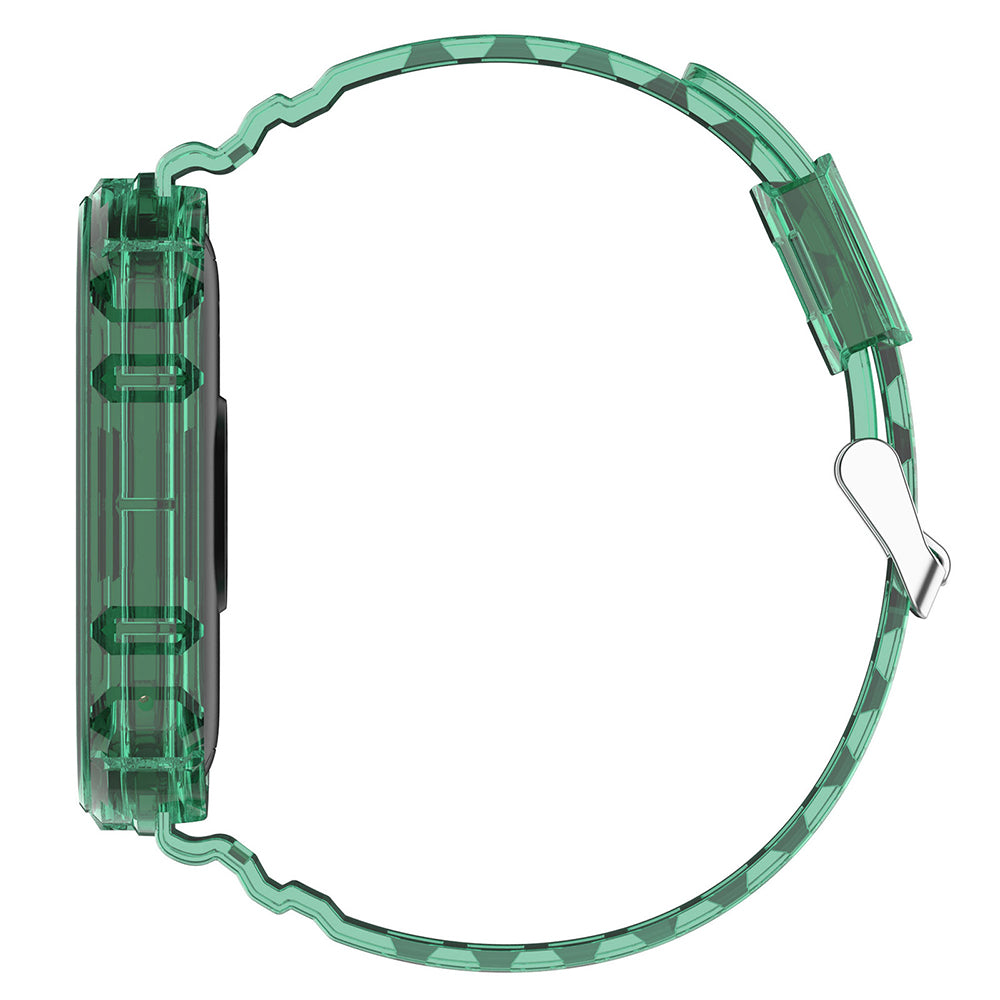Pas Techsuit W017 za Xiaomi Smart Band 9 / 8, Roza Rdeča
