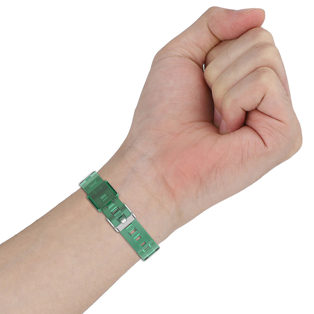 Pas Techsuit W017 za Xiaomi Smart Band 9 / 8, Roza Rdeča