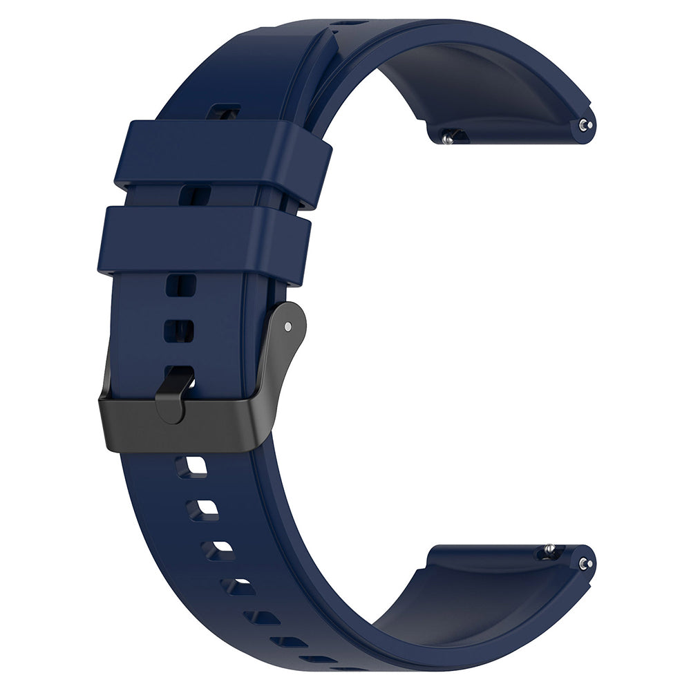 Pas Techsuit W026 za Huawei Watch / Xiaomi Watch Series, 22mm, Temno modra
