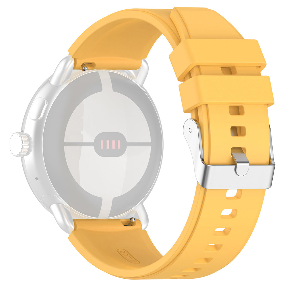 Pas Techsuit W026 za Huawei Watch / Xiaomi Watch Series, 22mm, Rumena