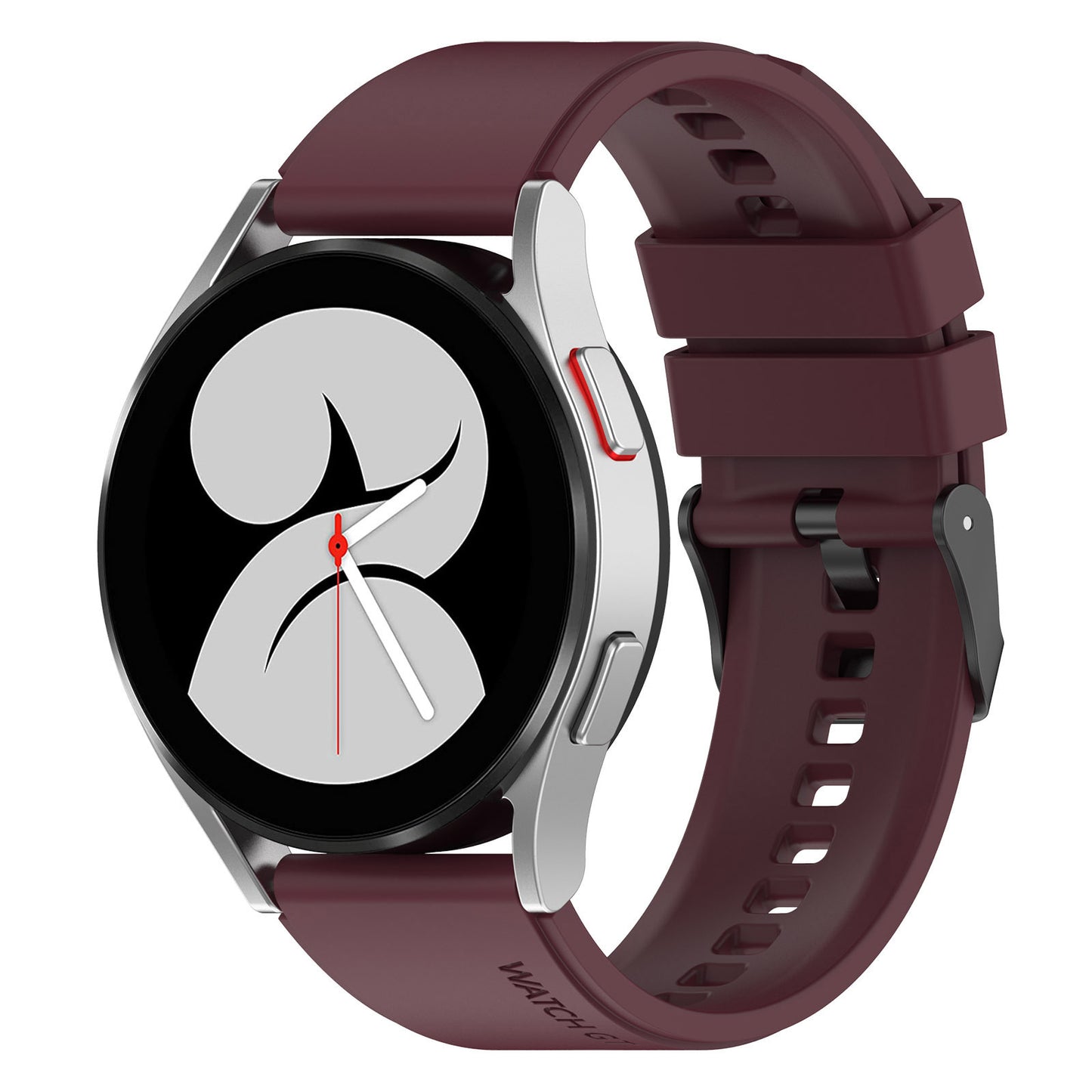 Pas Techsuit W026 za Huawei Watch / Xiaomi Watch Series, 22mm, Višnjeva