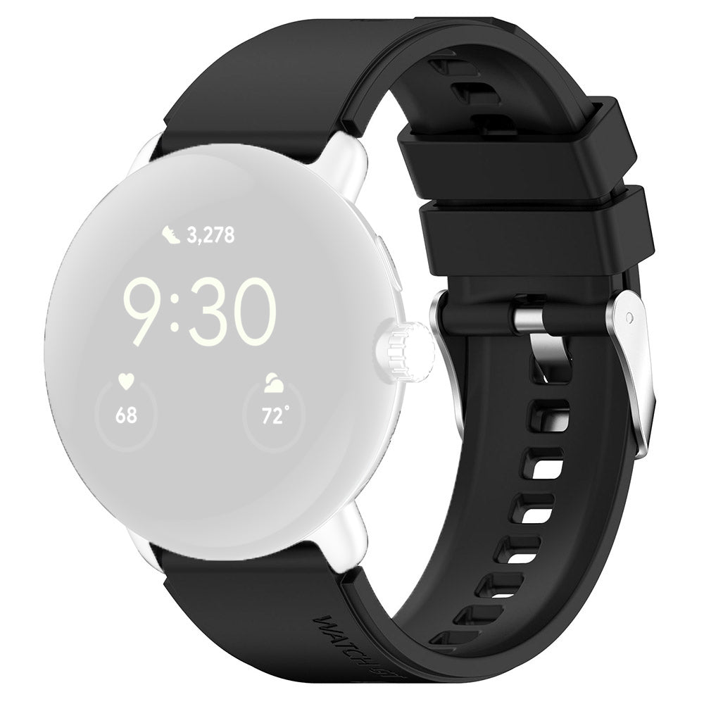 Pas Techsuit W026 za Samsung Galaxy Watch / Huawei Watch Series, 20mm, Črna