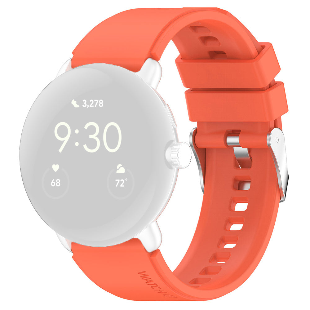 Pas Techsuit W026 za Samsung Galaxy Watch / Huawei Watch Series, 20mm, Oranžen