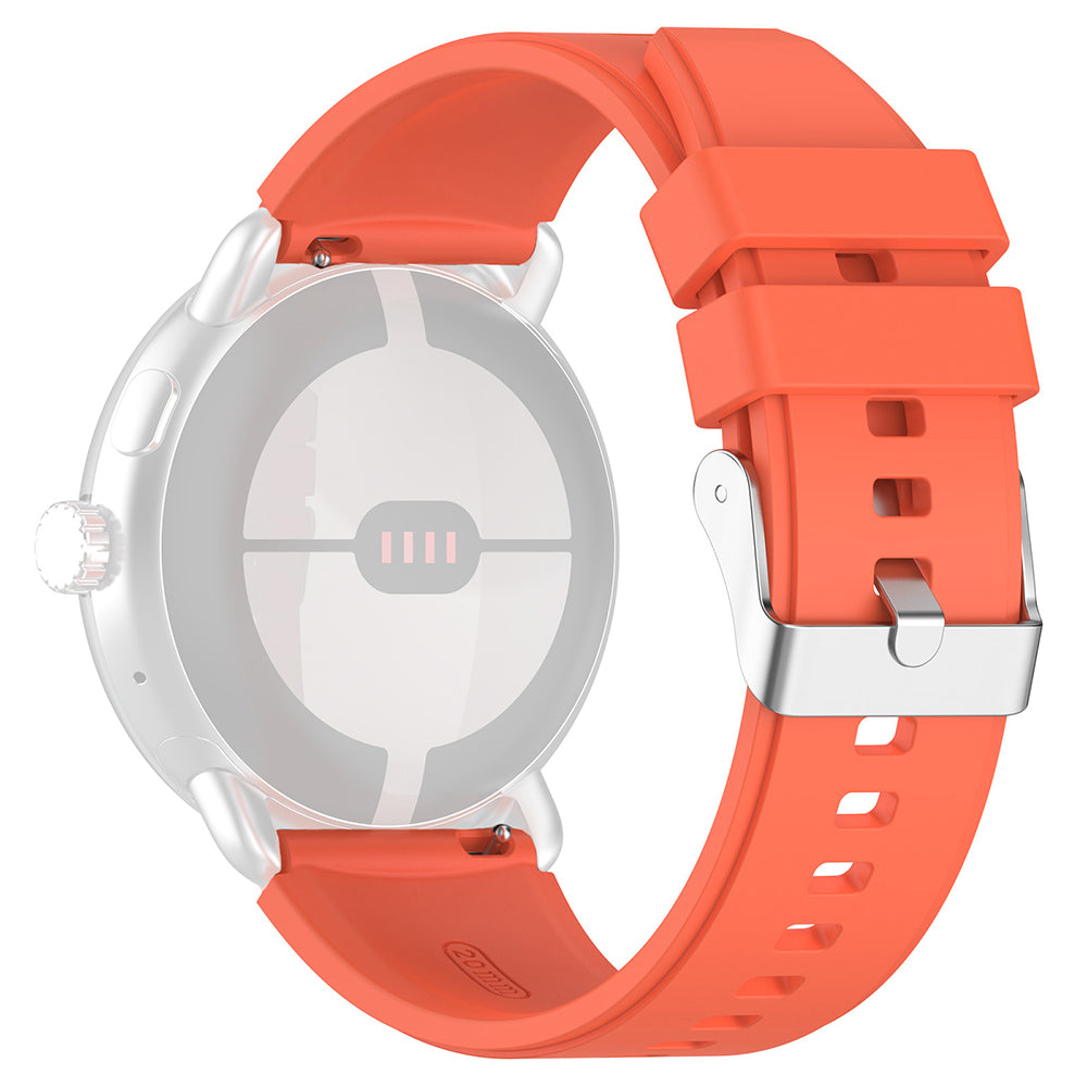 Pas Techsuit W026 za Samsung Galaxy Watch / Huawei Watch Series, 20mm, Oranžen