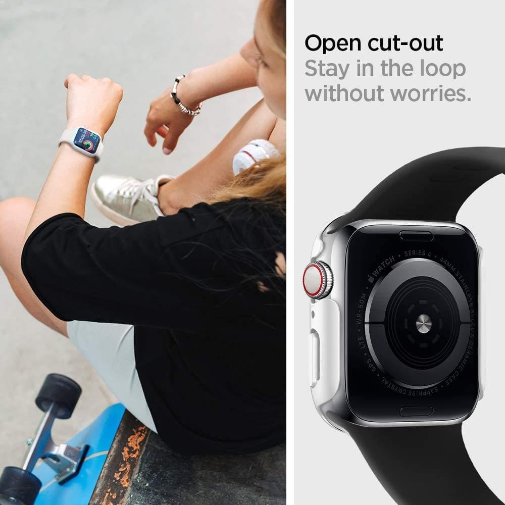 Pas Techsuit W031 za Apple Watch 49mm / 46mm / 45mm / 44mm / 42mm serije, črna.
