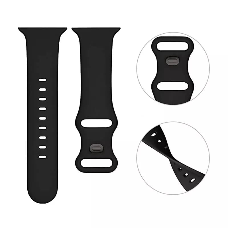 Pas Techsuit W031 za Apple Watch 49mm / 46mm / 45mm / 44mm / 42mm Series, Svetlo roza