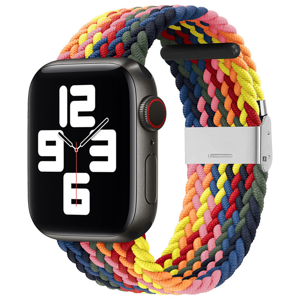 Pas Techsuit W032 za Apple Watch 49mm / 46mm / 45mm / 44mm / 42mm Series, Roza Večbarvno