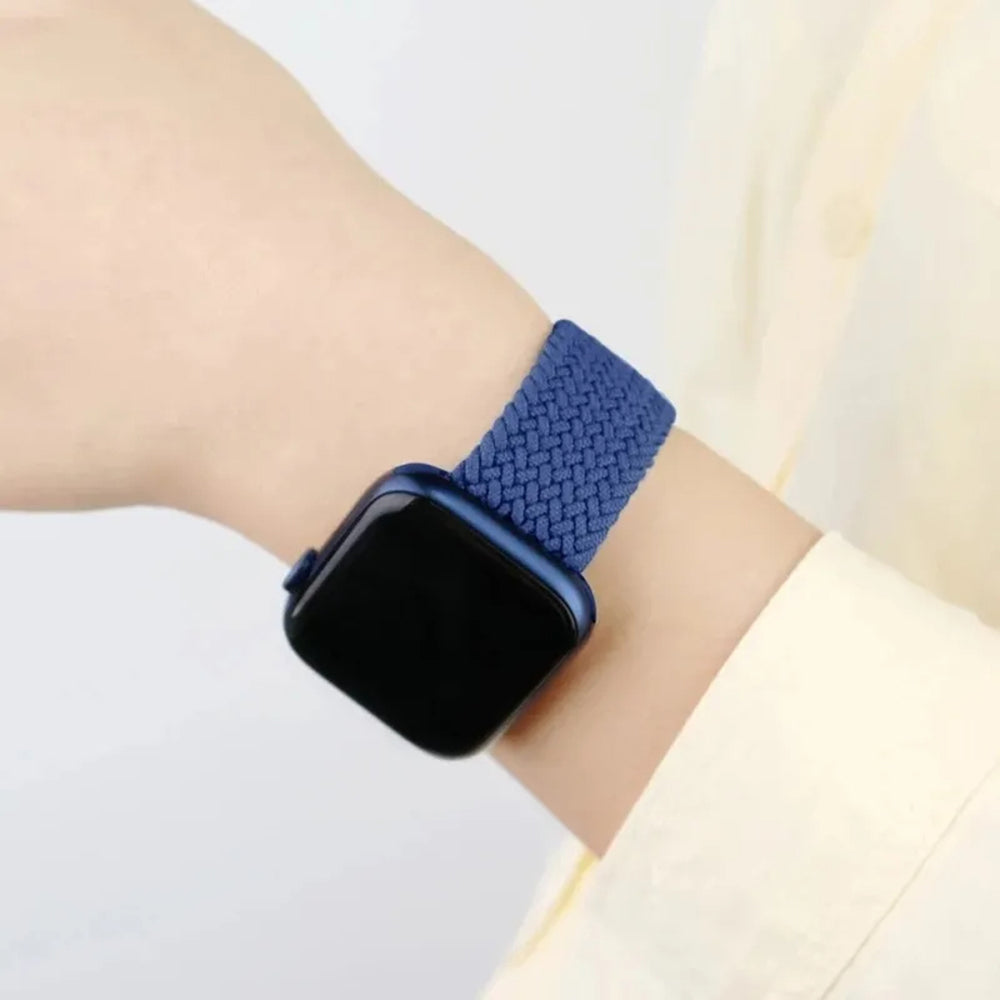 Pas Techsuit W032 za Apple Watch 49mm / 46mm / 45mm / 44mm / 42mm Series, Večbarvna Zelena