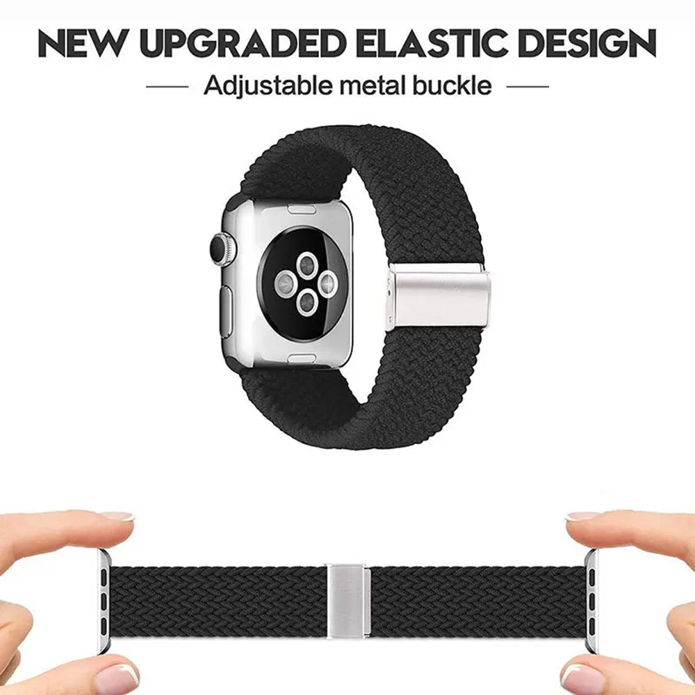 Pas Techsuit W032 za Apple Watch 49mm / 46mm / 45mm / 44mm / 42mm Series, Večbarvna Zelena
