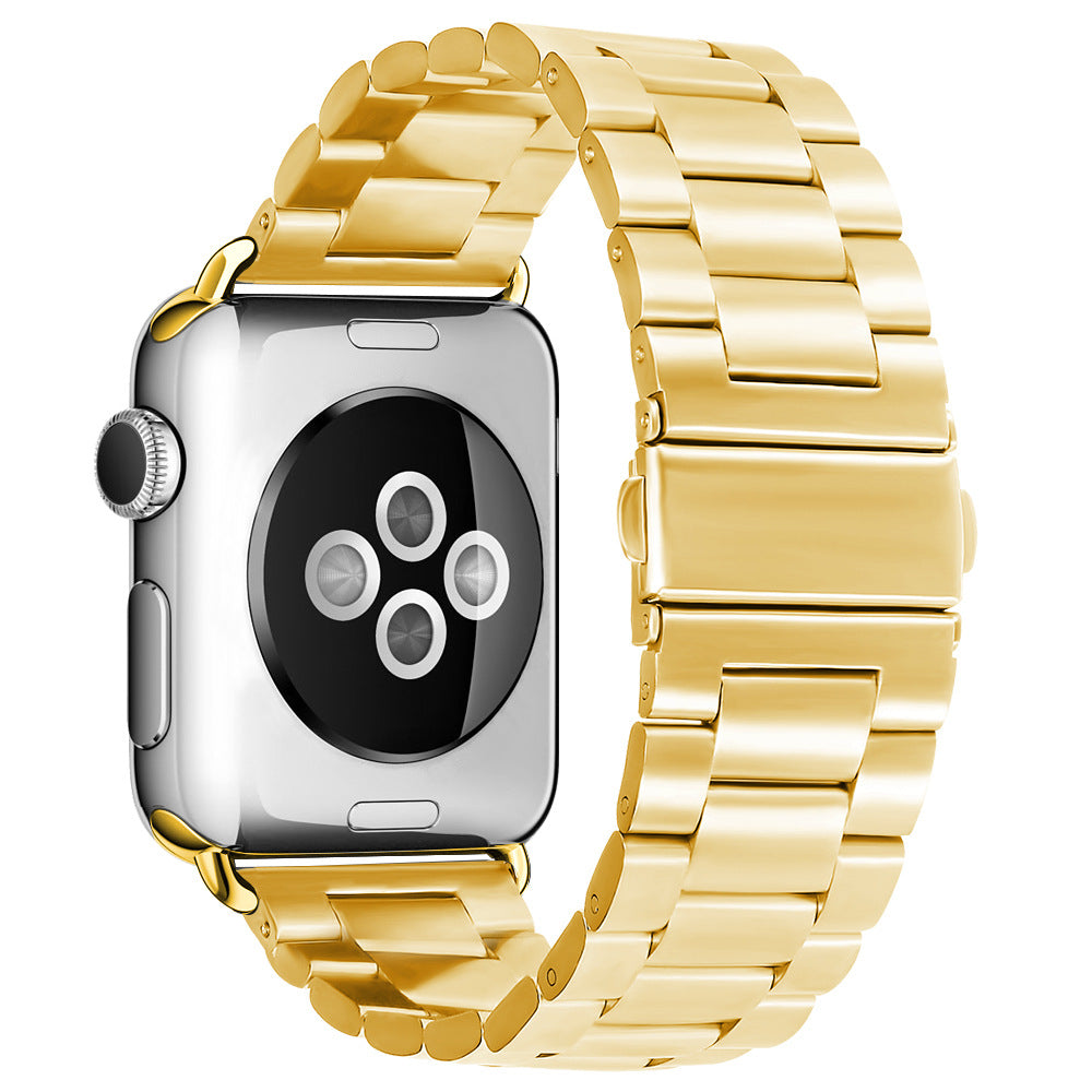 Pas Techsuit W036 za Apple Watch 49mm / 46mm / 45mm / 44mm / 42mm Series, Zlata