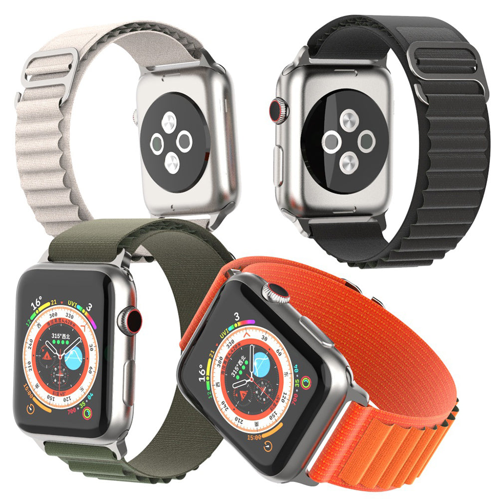Pas Techsuit W037 za Apple Watch 42mm / 41mm / 40mm / 38mm Series, Bela
