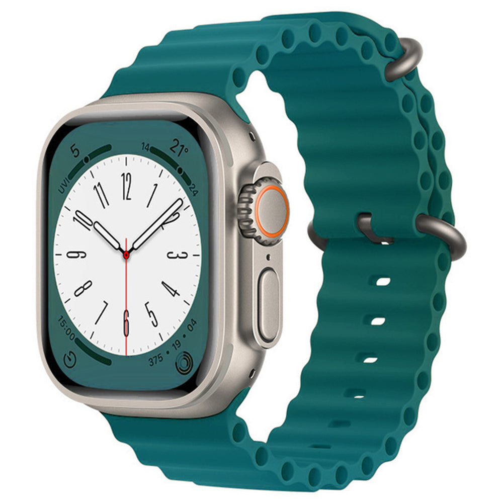Pas Techsuit W038 za Apple Watch 42mm / 41mm / 40mm / 38mm Series, Zelen