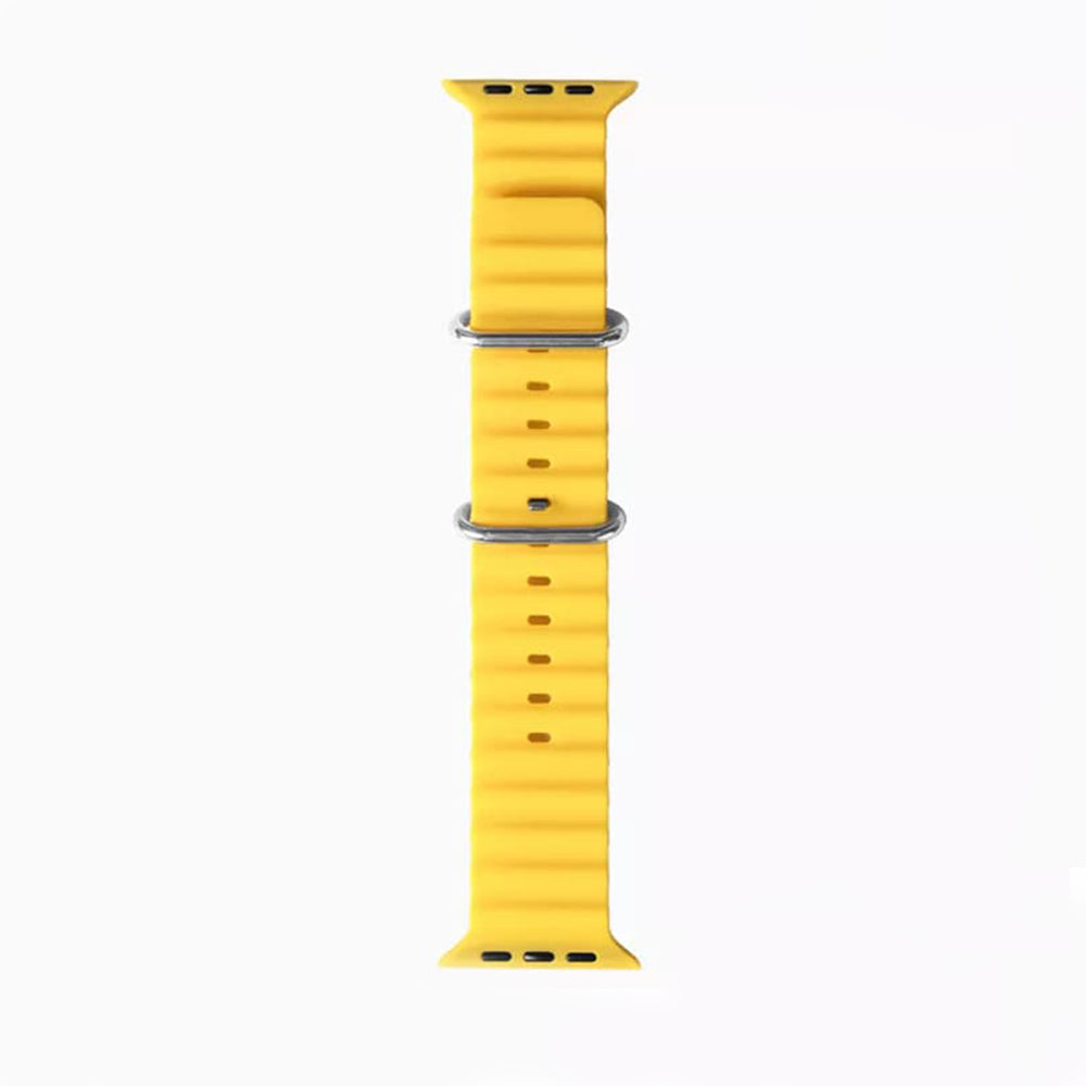 Pas Techsuit W038 za Apple Watch 49mm / 46mm / 45mm / 44mm / 42mm Series, Rumena