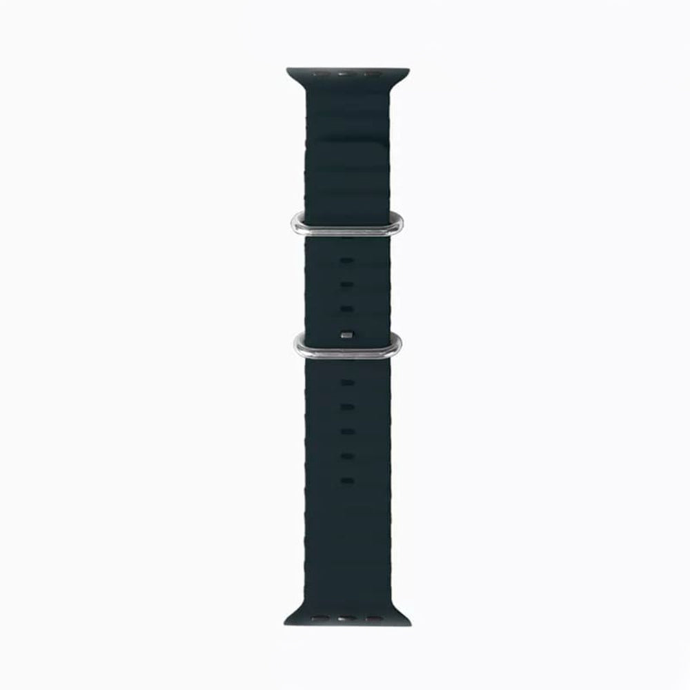 Pas Techsuit W038 za Apple Watch 49mm / 46mm / 45mm / 44mm / 42mm serije, črna