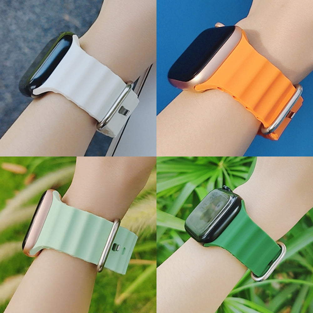 Techsuit W038 Strap for Apple Watch 49mm / 46mm / 45mm / 44mm / 42mm Series, Pink