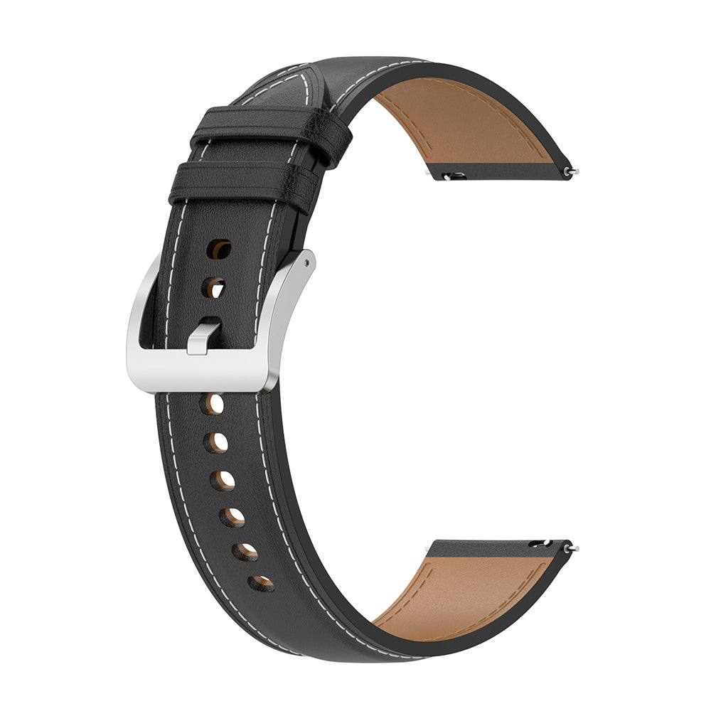 Pas Techsuit W048 za Samsung Galaxy Watch / Huawei Watch Series, 20mm, Črna