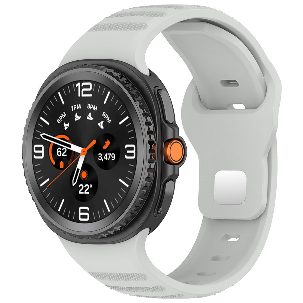 Pas Techsuit W050 za Samsung Galaxy Watch8 / Watch8 Classic Series, siva