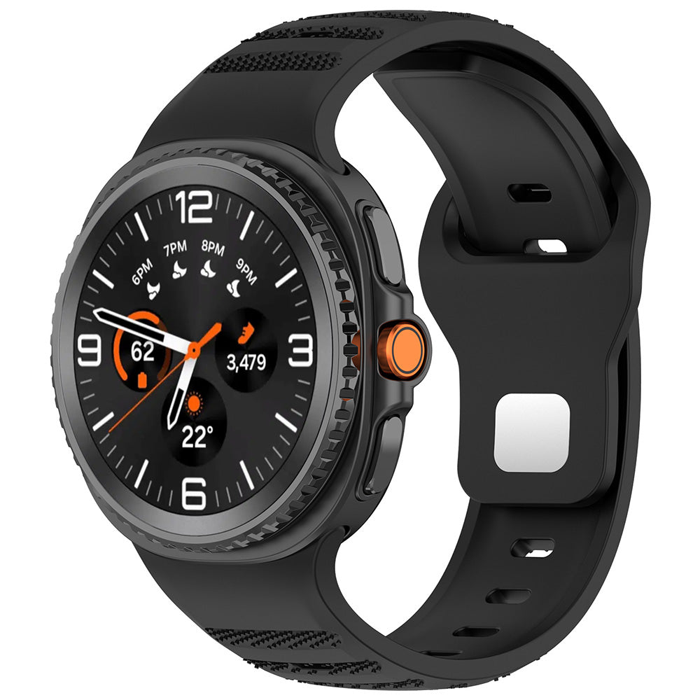 Pas Techsuit W050 za Samsung Galaxy Watch8 / Watch8 Classic Series, Črna