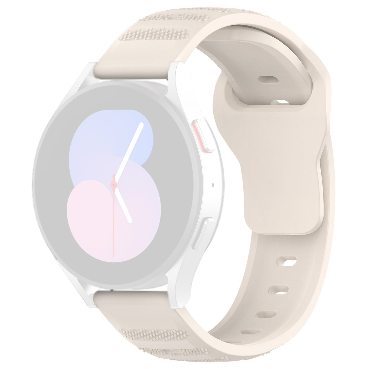 Pas Techsuit W050 za Samsung Galaxy Watch / Huawei Watch Series, 20mm, Bež