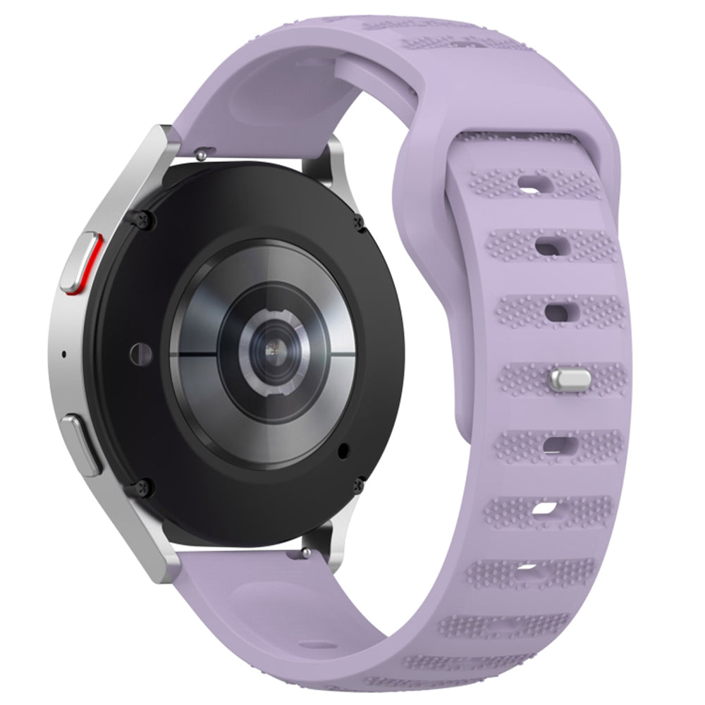Pas Techsuit W050 za Samsung Galaxy Watch / Huawei Watch Series, 20mm, Vijolična