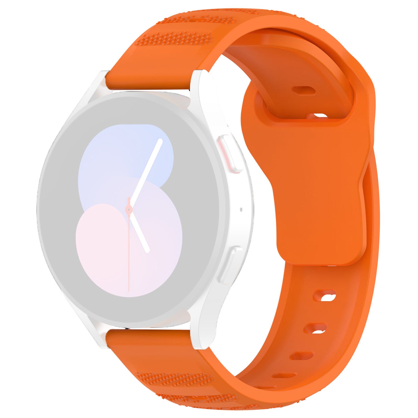Pas Techsuit W050 za Samsung Galaxy Watch / Huawei Watch Series, 20mm, Oranžen