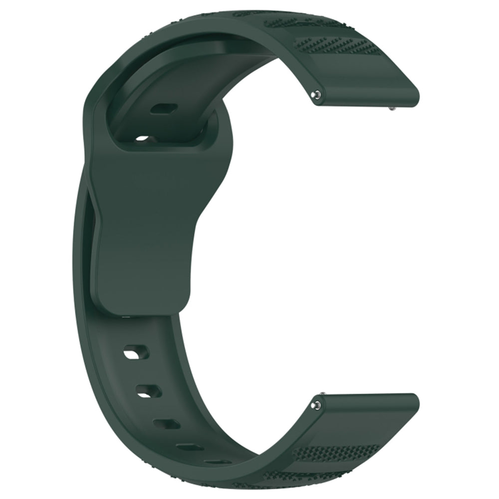 Pas Techsuit W050 za Samsung Galaxy Watch / Huawei Watch Series, 20mm, Zelena