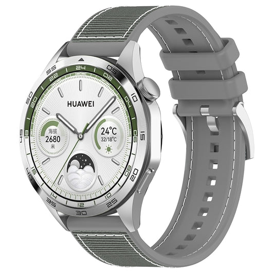 Pas Techsuit W051 za Huawei Watch / Xiaomi Watch Series, 22mm, Siva