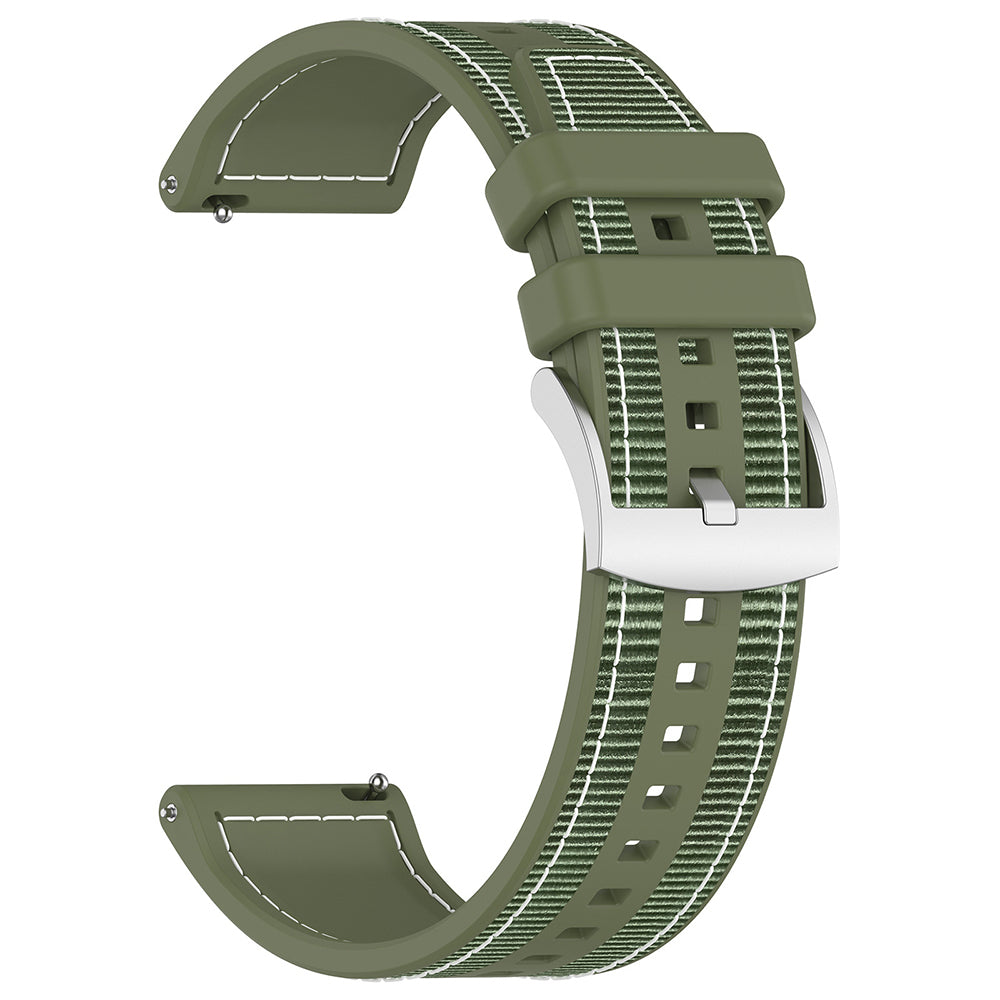 Pas Techsuit W051 za Huawei Watch / Xiaomi Watch Series, 22mm, Zelen